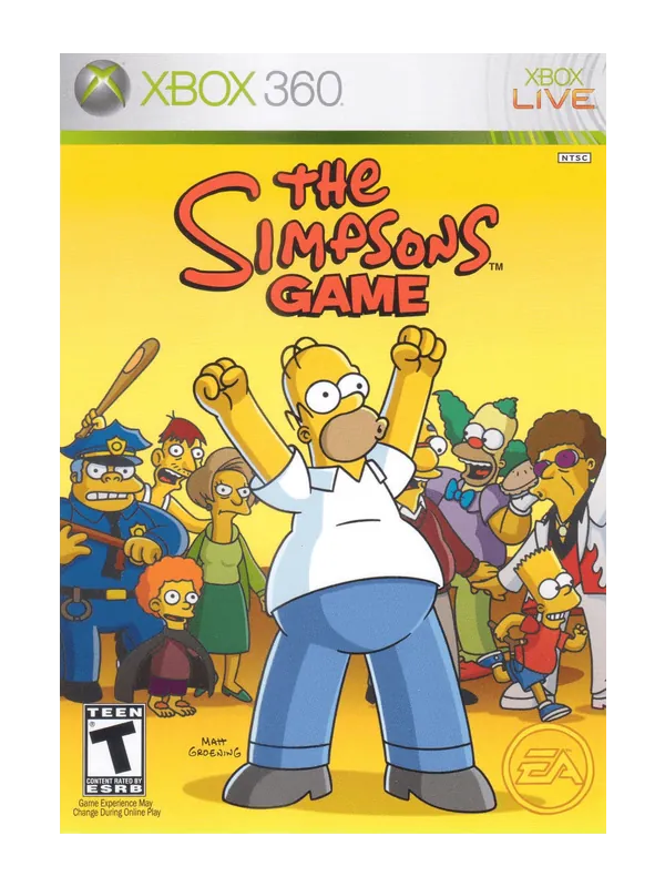 The Simpsons Game — CIB
