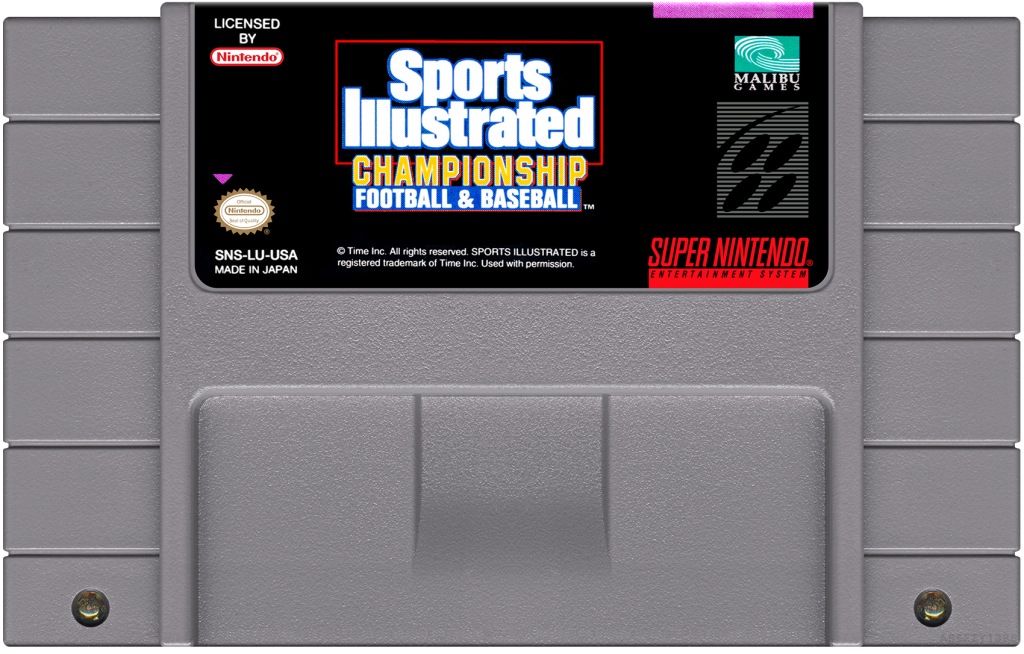 Sports Illustrated Championship Football & Baseball