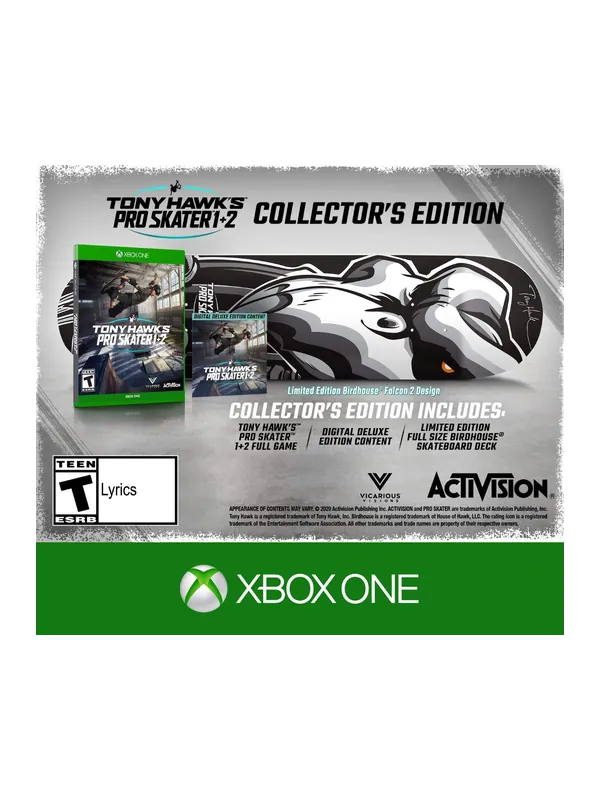 Tony Hawk's Pro Skater 1 and 2 [Collector's Edition]
