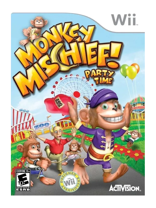 Monkey Mischief Party Time