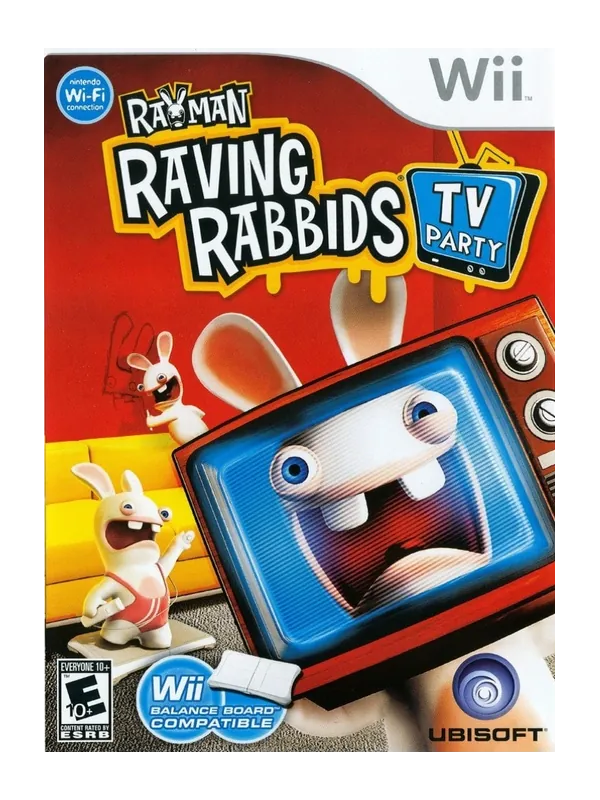 Rayman Raving Rabbids TV Party