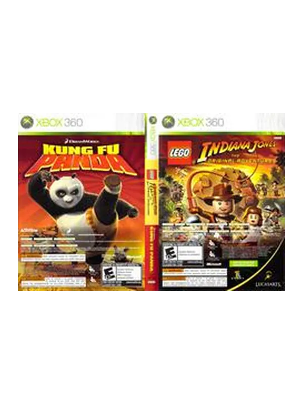 LEGO Indiana Jones and Kung Fu Panda Combo