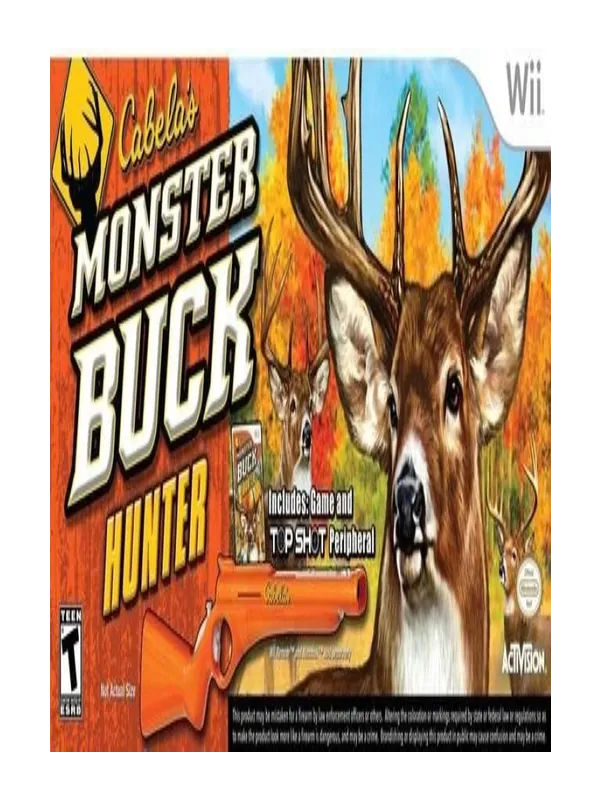 Cabela's Monster Buck Hunter