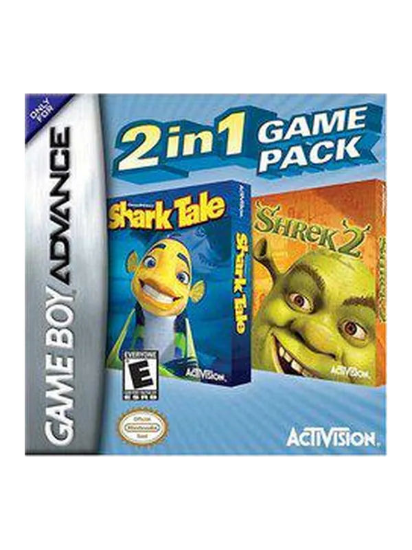 Shrek 2 and Shark Tale 2 in 1