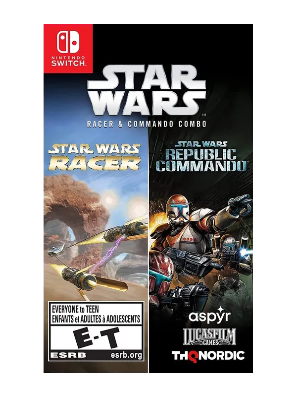 Star Wars Racer and Commando Combo