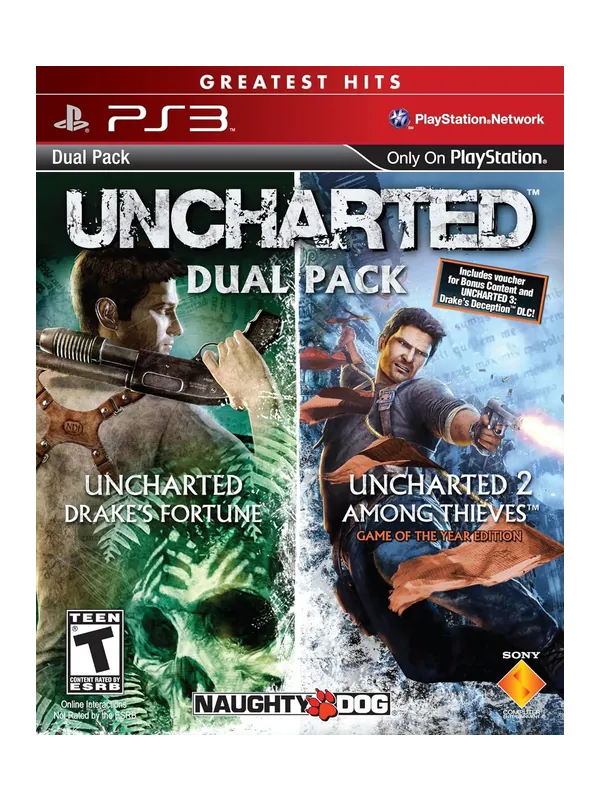 Uncharted & Uncharted 2 Dual Pack