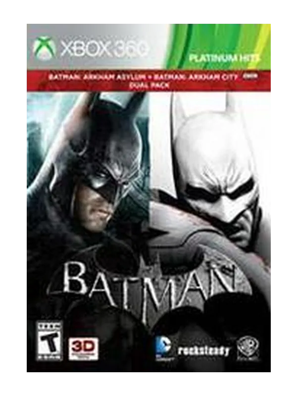 Batman: Arkham Asylum and Batman: Arkham City Dual Pack