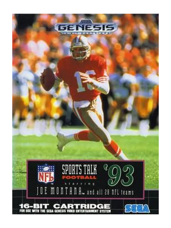 Sports Talk Football '93 Starring Joe Montana