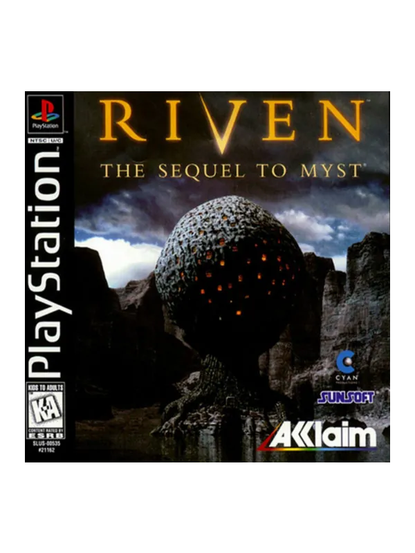 Riven The Sequel to Myst — Loose