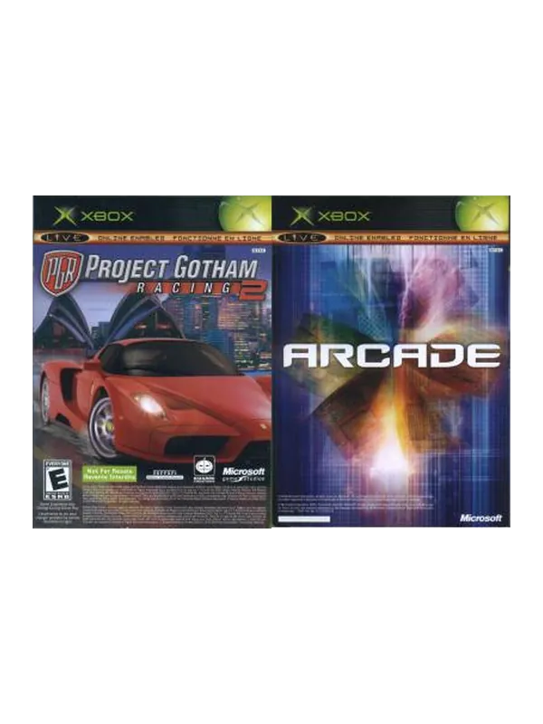 Project Gotham Racing 2 & Xbox Live Arcade