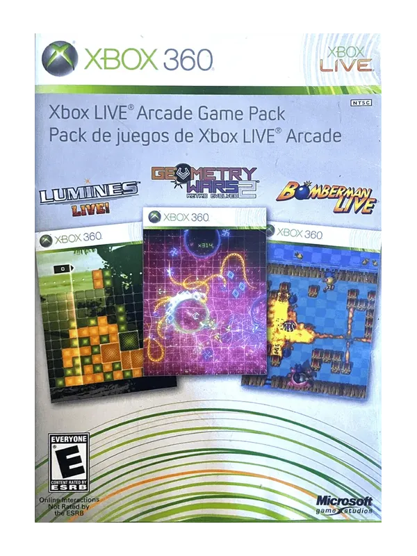 Xbox Live Arcade Game Pack — CIB