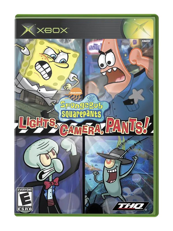 SpongeBob SquarePants Lights Camera Pants