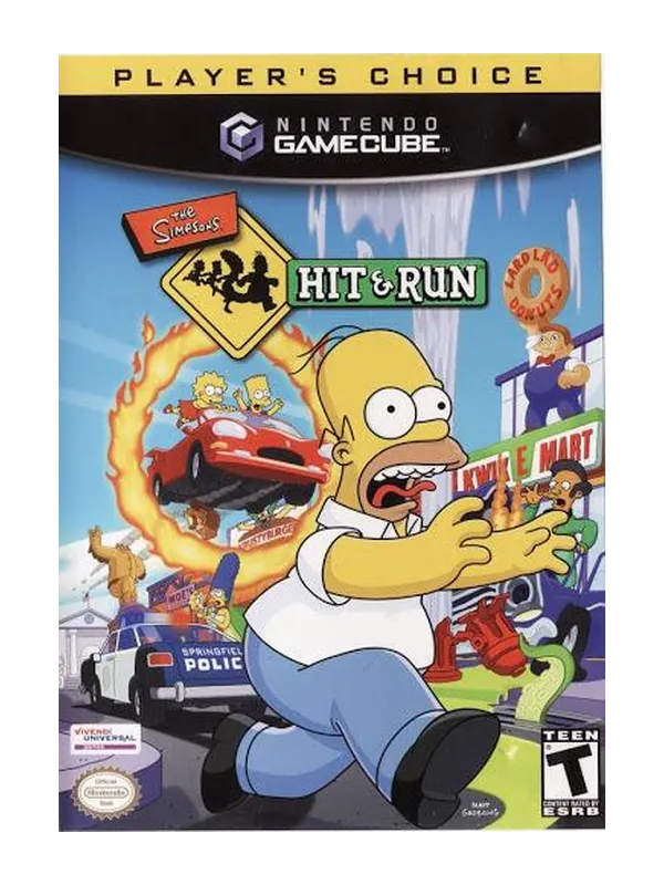 The Simpsons Hit and Run [Player's Choice]