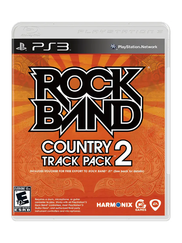 Rock Band Country Track Pack 2