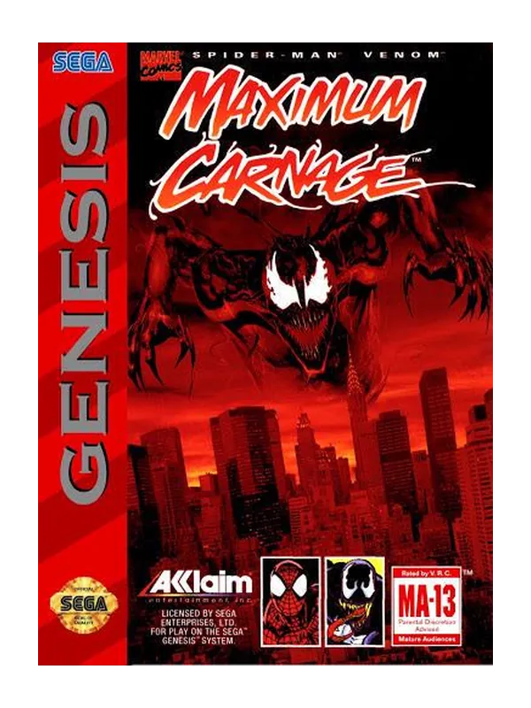 Spiderman Maximum Carnage