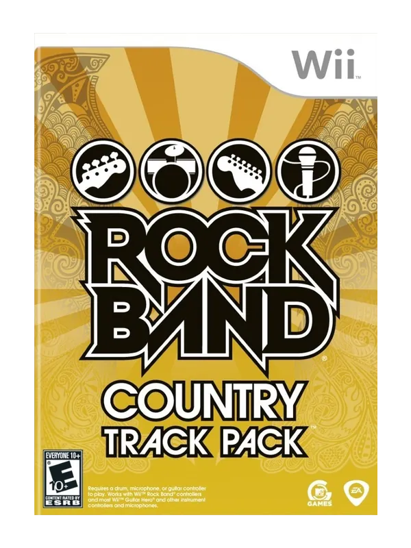 Rock Band Country Track Pack
